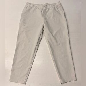 LULULEMON Stone White Slim fit Stretch Chinos XL